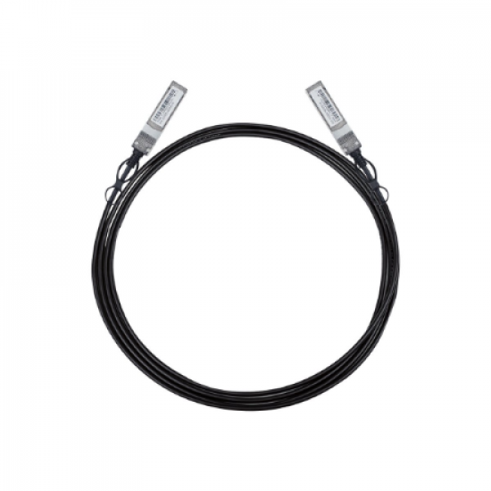 TP-LINK | 10G SFP+ Direct Attach Cable | TL-SM5220-3M | SFP+ | 10000 Mbit/s | Maximum transfer distance 3 m | 0–70 ℃