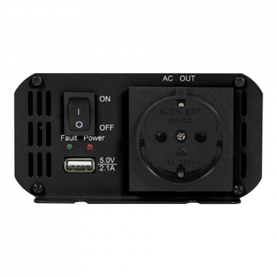 EnerGenie | 12 V Car power inverter, 500 W | EG-PWC500-01