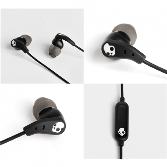 Skullcandy | Sport Earbuds | Set | In-ear | Microphone | Noise canceling | Black