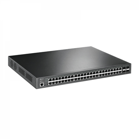 TP-LINK | 52-Port Gigabit L2+ Managed Switch with 48-Port PoE+ | TL-SG3452P JetStream | Managed L2+ | Rackmountable