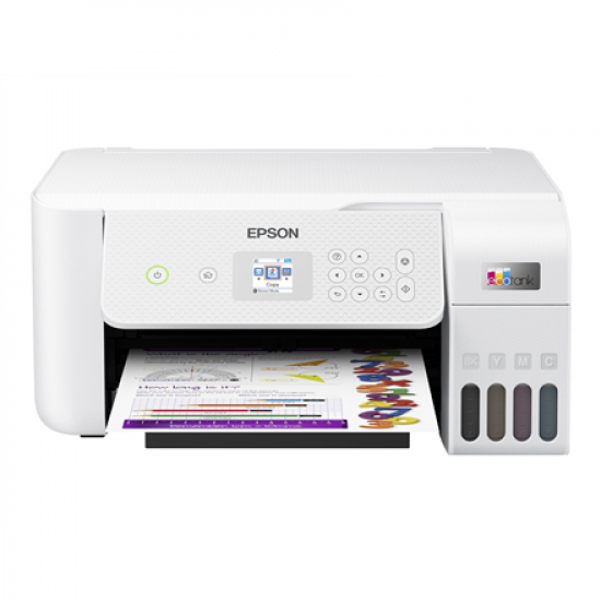 Epson Multifunctional printer | EcoTank L3266 | Inkjet | Colour | 3-in-1 | Wi-Fi | White