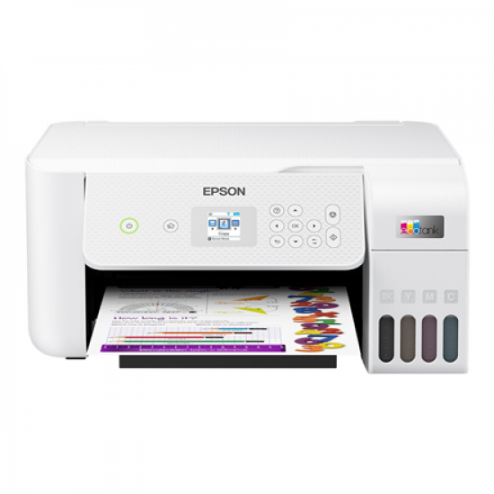 Epson Multifunctional printer | EcoTank L3266 | Inkjet | Colour | 3-in-1 | Wi-Fi | White