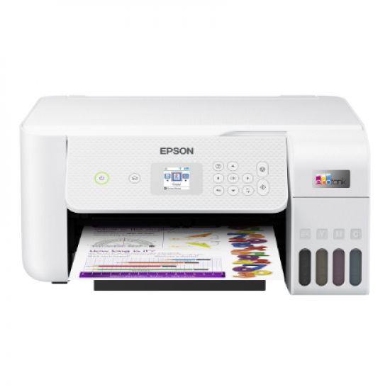 Epson Multifunctional printer | EcoTank L3266 | Inkjet | Colour | 3-in-1 | Wi-Fi | White