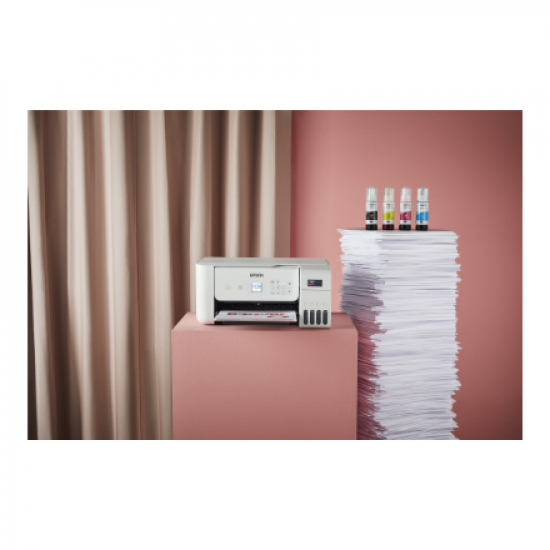 Epson Multifunctional printer | EcoTank L3266 | Inkjet | Colour | 3-in-1 | Wi-Fi | White