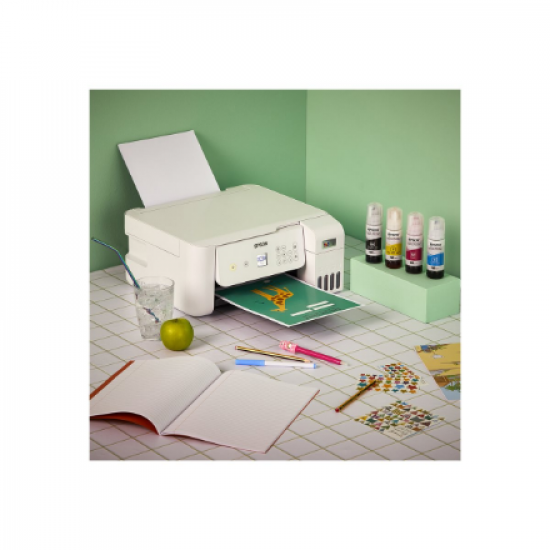 Epson Multifunctional printer | EcoTank L3266 | Inkjet | Colour | 3-in-1 | Wi-Fi | White