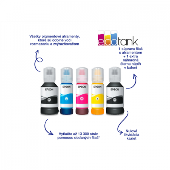 Epson Multifunctional printer | EcoTank L6490 | Inkjet | Colour | 4-in-1 | Wi-Fi | Black and white