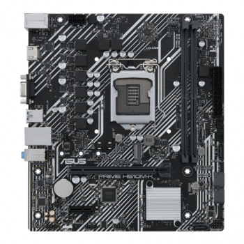 Asus | PRIME H510M-K | Processor family Intel | Processor socket LGA1200 | DDR4 | Memory slots 2 | Supported hard disk drive interfaces 	SATA, M.2 | Number of SATA connectors 4 | Chipset  H510 | Micro ATX