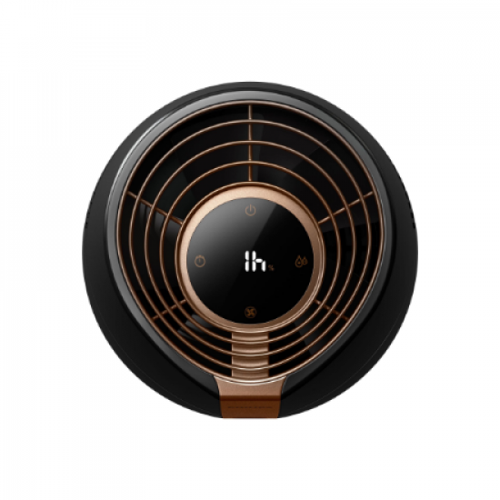 Philips | HU3918/10 | Humidifier | 25 W | Water tank capacity 3 L | Suitable for rooms up to 45 m² | NanoCloud evaporation | Humidification capacity 300 ml/hr | Black