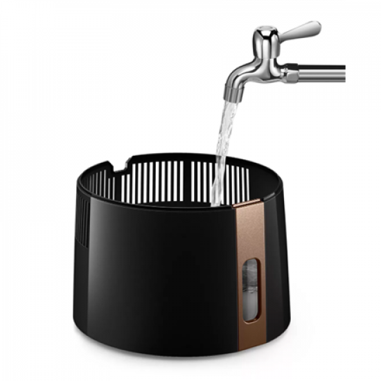 Philips | HU3918/10 | Humidifier | 25 W | Water tank capacity 3 L | Suitable for rooms up to 45 m² | NanoCloud evaporation | Humidification capacity 300 ml/hr | Black