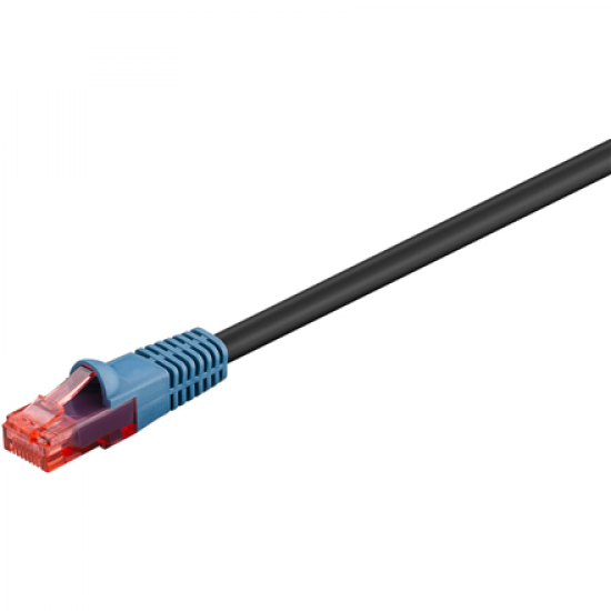 Goobay | CAT 6 Outdoor-patch cable, U/UTP | 94393 | Black RJ45 male (8P8C) | RJ45 male (8P8C)
