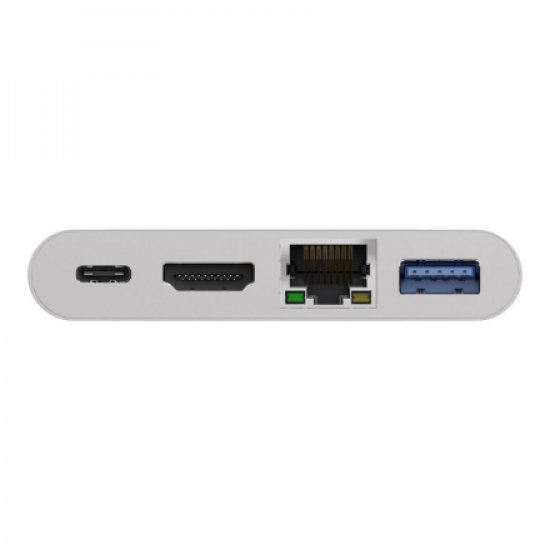Goobay | USB-C Multiport Adapter (HDMI + Ethernet, PD) | 62105