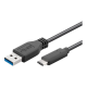 Goobay | Round cable | Sync & Charge Super Speed USB-C to USB A 3.0 charging cable | 67890 | USB 3.0 male (type A) | USB-C (male)