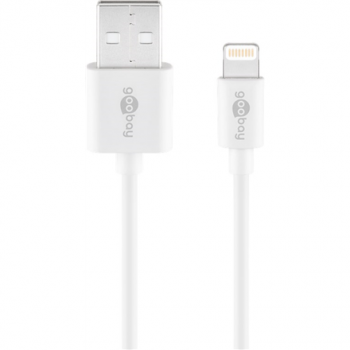 Goobay | Lightning USB charging and sync cable | 54600 | USB-C to Lightning Apple Lightnin male (8-pin) | USB 2.0 male (type A)