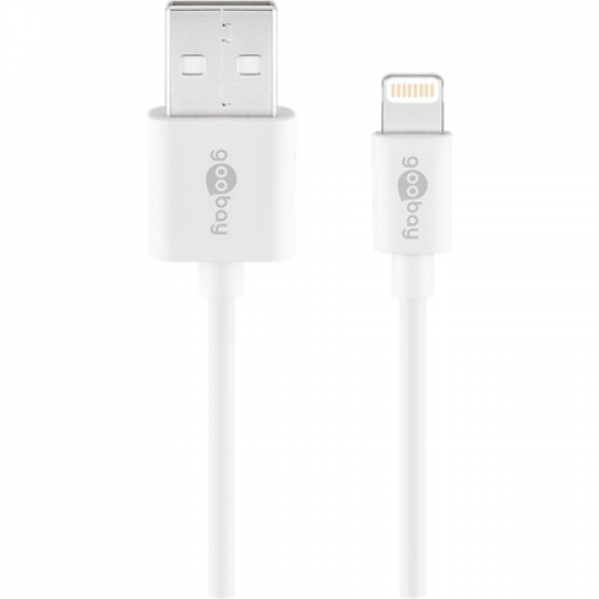 Goobay | Lightning USB charging and sync cable | 54600 | USB-C to Lightning Apple Lightnin male (8-pin) | USB 2.0 male (type A)