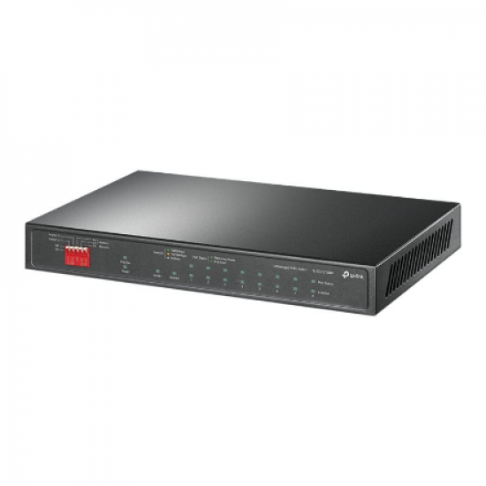 TP-LINK | 10-Port Gigabit Easy Smart Switch with 8-Port PoE+ | TL-SG1210MP | Unmanaged | Desktop | Power supply type External | 60 month(s)