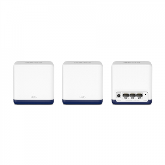 AC1900 Whole Home Mesh Wi-Fi System | Halo H50G (3-Pack) | 802.11ac | 1300+600 Mbit/s | Ethernet LAN (RJ-45) ports 3 | Mesh Support Yes | MU-MiMO Yes | No mobile broadband