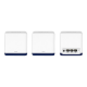 AC1900 Whole Home Mesh Wi-Fi System | Halo H50G (3-Pack) | 802.11ac | 1300+600 Mbit/s | Ethernet LAN (RJ-45) ports 3 | Mesh Support Yes | MU-MiMO Yes | No mobile broadband