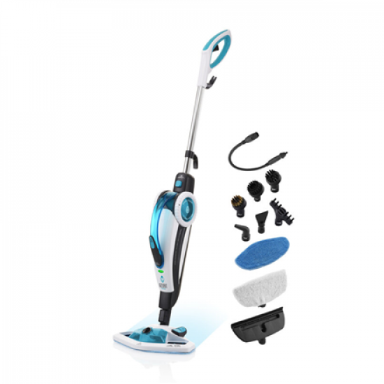 ETA | Steam cleaner | ETA Azurit 2267 90000 | Steam mop and handheld steam cleaner | 1500 W | White/Blue | Warranty 24 month(s)