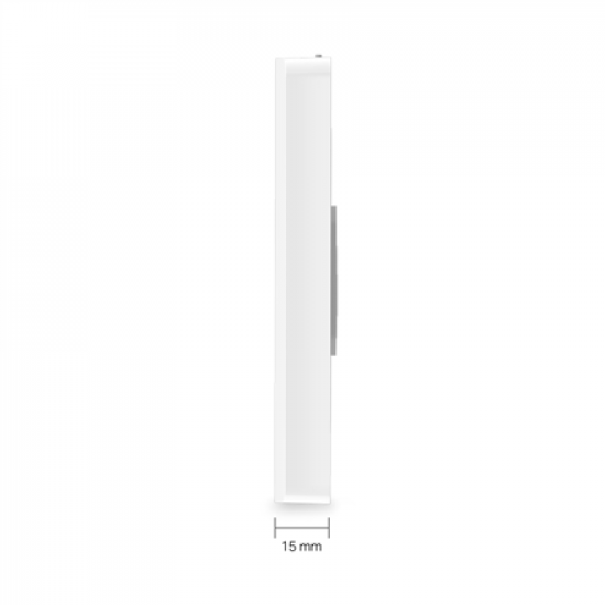 TP-LINK | Omada AC1200 Wireless MU-MIMO Gigabit Wall Plate Access Point | EAP235-Wall | 802.11ac | 2.4 GHz/5 GHz | 867+300 Mbit/s | 10/100/1000 Mbit/s | Ethernet LAN (RJ-45) ports 4 | MU-MiMO Yes | PoE in