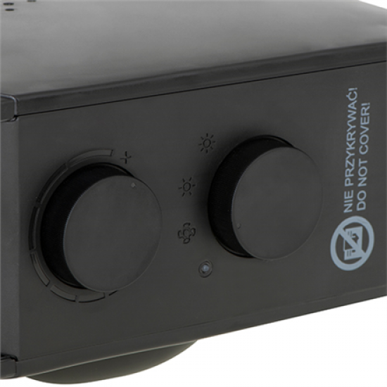 Adler | Heater | AD 7725b | Fan heater | 2000 W | Number of power levels 2 | Black