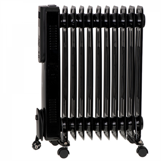 Camry | Heater | CR 7813 | Oil Filled Radiator | 2500 W | Number of power levels 3 | Black