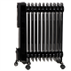 Camry | Heater | CR 7813 | Oil Filled Radiator | 2500 W | Number of power levels 3 | Black
