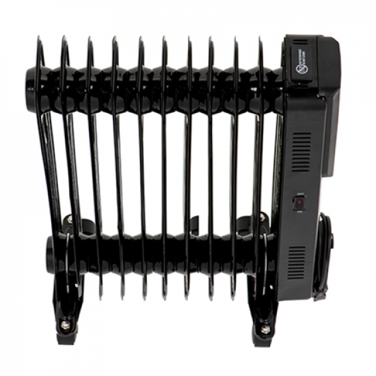 Camry | Heater | CR 7813 | Oil Filled Radiator | 2500 W | Number of power levels 3 | Black