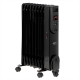 Camry | Heater | CR 7813 | Oil Filled Radiator | 2500 W | Number of power levels 3 | Black