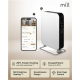 Mill | Heater | OIL2000WIFI3 GEN3 | Oil Filled Radiator | 2000 W | Number of power levels 3 | Suitable for rooms up to 24 m² | White/Black
