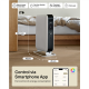 Mill | Heater | OIL2000WIFI3 GEN3 | Oil Filled Radiator | 2000 W | Number of power levels 3 | Suitable for rooms up to 24 m² | White/Black