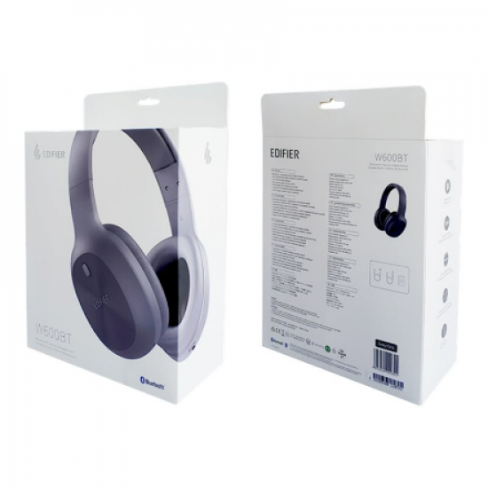 Edifier | Headphones BT | W600BT | Microphone | Grey