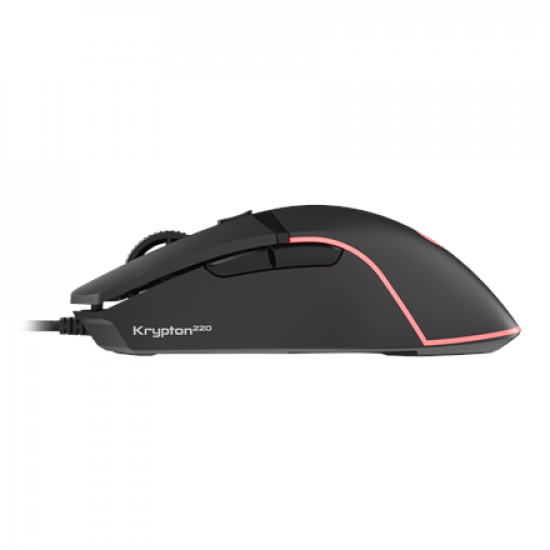 Genesis | Gaming Mouse | Krypton 220 | Wired | Black