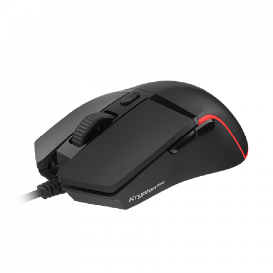 Genesis | Gaming Mouse | Krypton 220 | Wired | Black