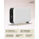 Mill | Heater | CO2200LEDMAX | Convection Heater | 2200 W | Number of power levels 3 | Suitable for rooms up to 5-30 m² | White