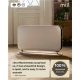 Mill | Heater | CO2200LEDMAX | Convection Heater | 2200 W | Number of power levels 3 | Suitable for rooms up to 5-30 m² | White