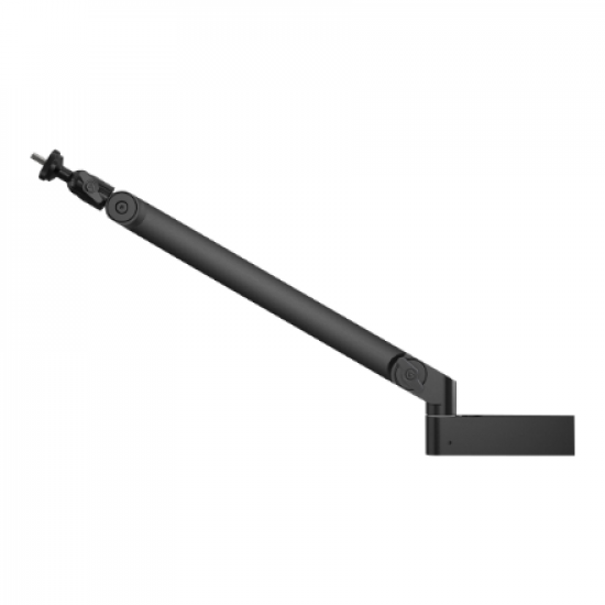 Elgato | Wave Mic Arm | 10AAN9901 | Upper Arm Desk Clearance (160 mm); Lower Arm Desk Clearance (70 mm); Horizontal Reach (740 mm); Vertical Rotation (90 ° up / 60 ° down (elbow); Desk Clamp expandable up to 60 mm | Low Profile