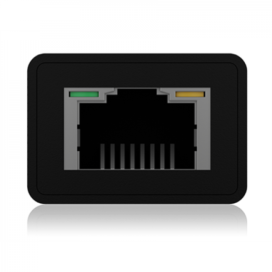 Raidsonic | 4 Port Hub with USB 3.0 Type-A, Type-C, Gigabit LAN | Icy Box IB-HUB1419-LAN