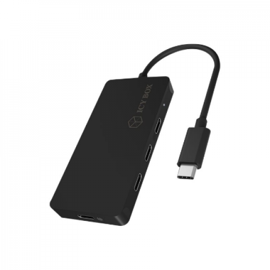 Raidsonic | 4-port hub with USB Type-C interface and PD port | IB-HUB1429-CPD