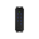 Raidsonic | 7-port Industrial hub | IB-HUB1703-QC3 | USB Type-A