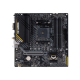 Asus | TUF GAMING A520M-PLUS | Processor family  AMD | Processor socket AM4 | DDR4 | Memory slots 4 | Supported hard disk drive interfaces SATA, M.2 | Number of SATA connectors 4 | Chipset  AMD A520 | Micro ATX