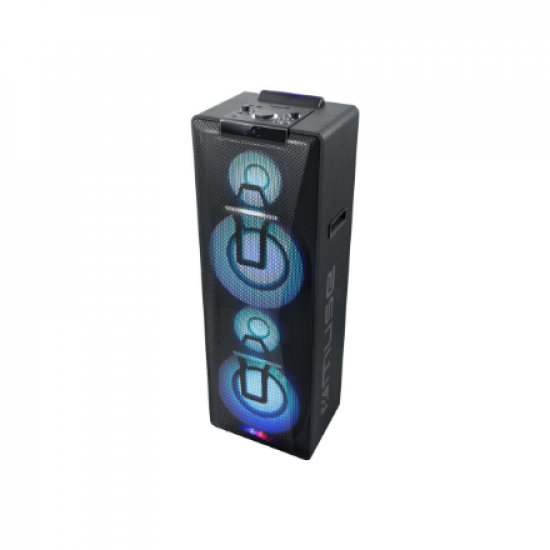 Muse | Party Box Double Bluetooth CD Speaker | M-1990 DJ | 1000 W | Bluetooth | Black | Portable | Wireless connection