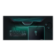Deepcool | PREMIUM CLOTH GAMING MOUSE PAD | GM810 | Black surface, DeepCool green edge