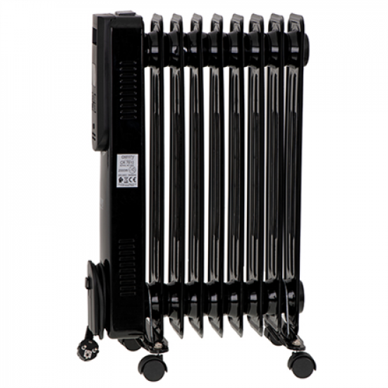 Camry | Heater | CR 7810 | Oil Filled Radiator | 2000 W | Number of power levels 3 | Black
