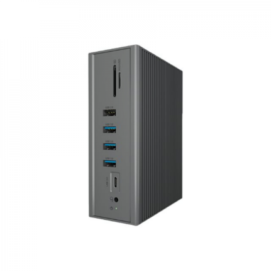 Raidsonic | Icy Box | IB-DK2262AC DockingStation | Dock | Ethernet LAN (RJ-45) ports 1 | VGA (D-Sub) ports quantity 1 | USB 3.0 (3.1 Gen 1) Type-C ports quantity 1 | USB 3.0 (3.1 Gen 1) ports quantity 3 | USB 2.0 ports quantity 3 | HDMI ports quantity 2 |
