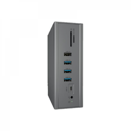 Raidsonic | Icy Box | IB-DK2262AC DockingStation | Dock | Ethernet LAN (RJ-45) ports 1 | VGA (D-Sub) ports quantity 1 | USB 3.0 (3.1 Gen 1) Type-C ports quantity 1 | USB 3.0 (3.1 Gen 1) ports quantity 3 | USB 2.0 ports quantity 3 | HDMI ports quantity 2 |