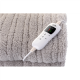 ETA | Electric Heated Blanket | 4325 90000 | Number of heating levels 9 | Number of persons 1 | Washable | Remote control | Shu velveteen & Coral fleece | 120 W | Beige