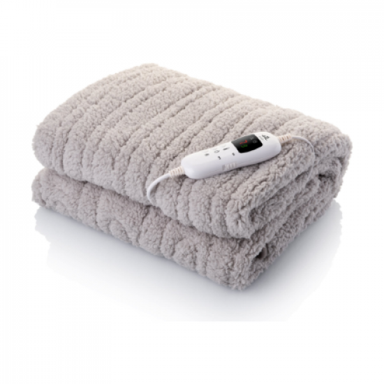 ETA | Electric Heated Blanket | 4325 90000 | Number of heating levels 9 | Number of persons 1 | Washable | Remote control | Shu velveteen & Coral fleece | 120 W | Beige