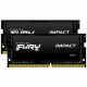 Kingston | Fury Impact | 2x8 GB | SODIMM | 3200 MHz | Notebook | Registered No | ECC No