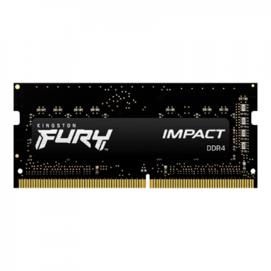 Kingston | Fury Impact | 2x8 GB | SODIMM | 3200 MHz | Notebook | Registered No | ECC No