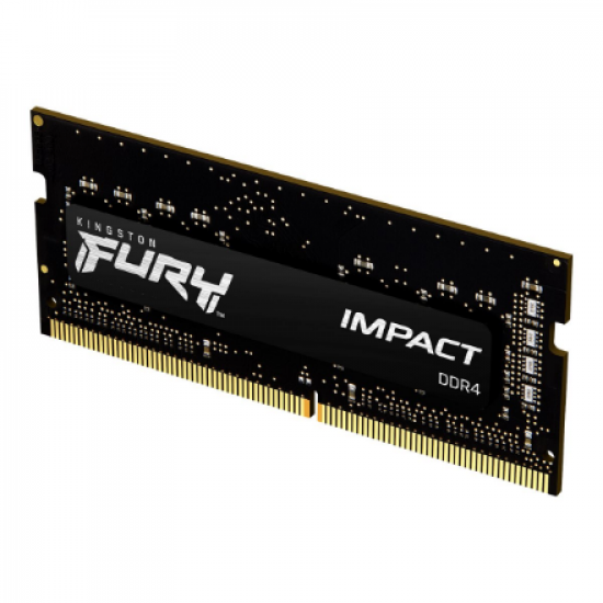 Kingston | Fury Impact | 2x8 GB | SODIMM | 3200 MHz | Notebook | Registered No | ECC No